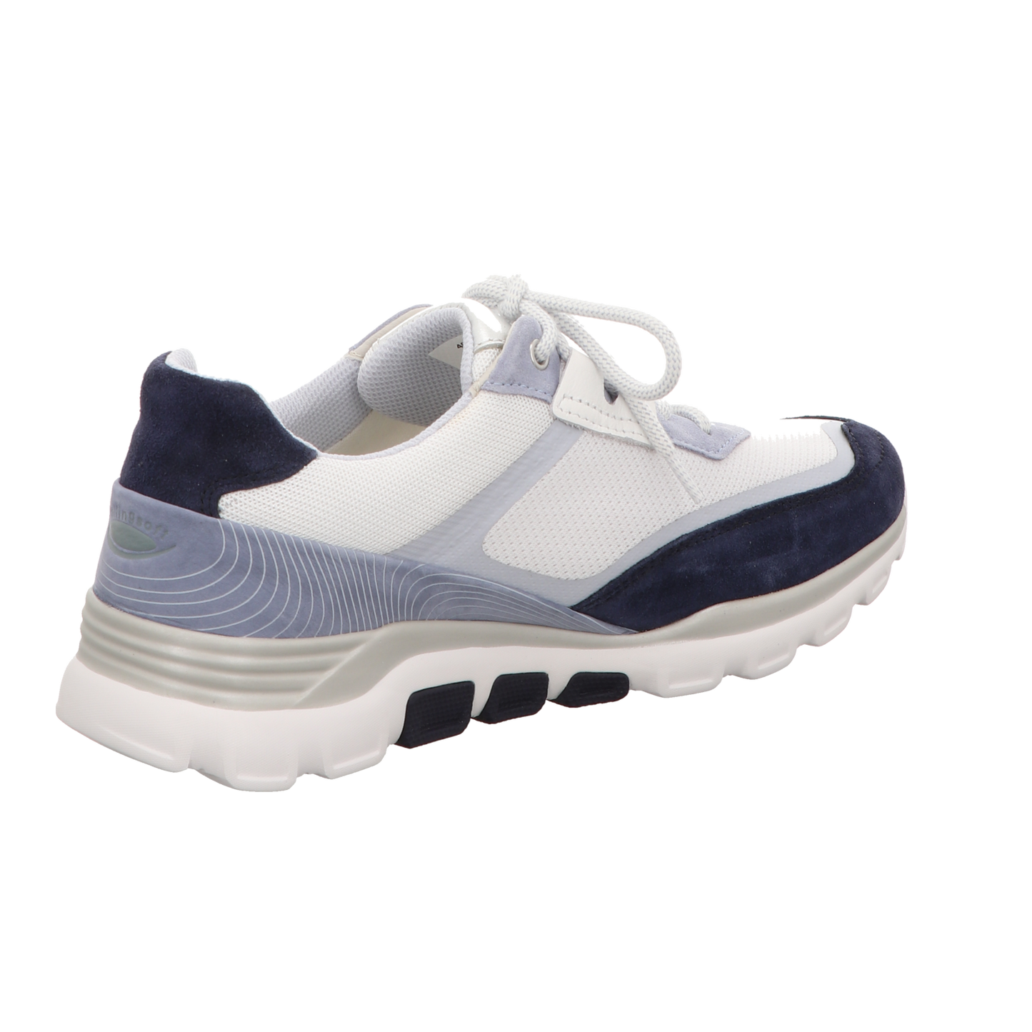 Gabor Damen Schnürschuh bequem  in weiss