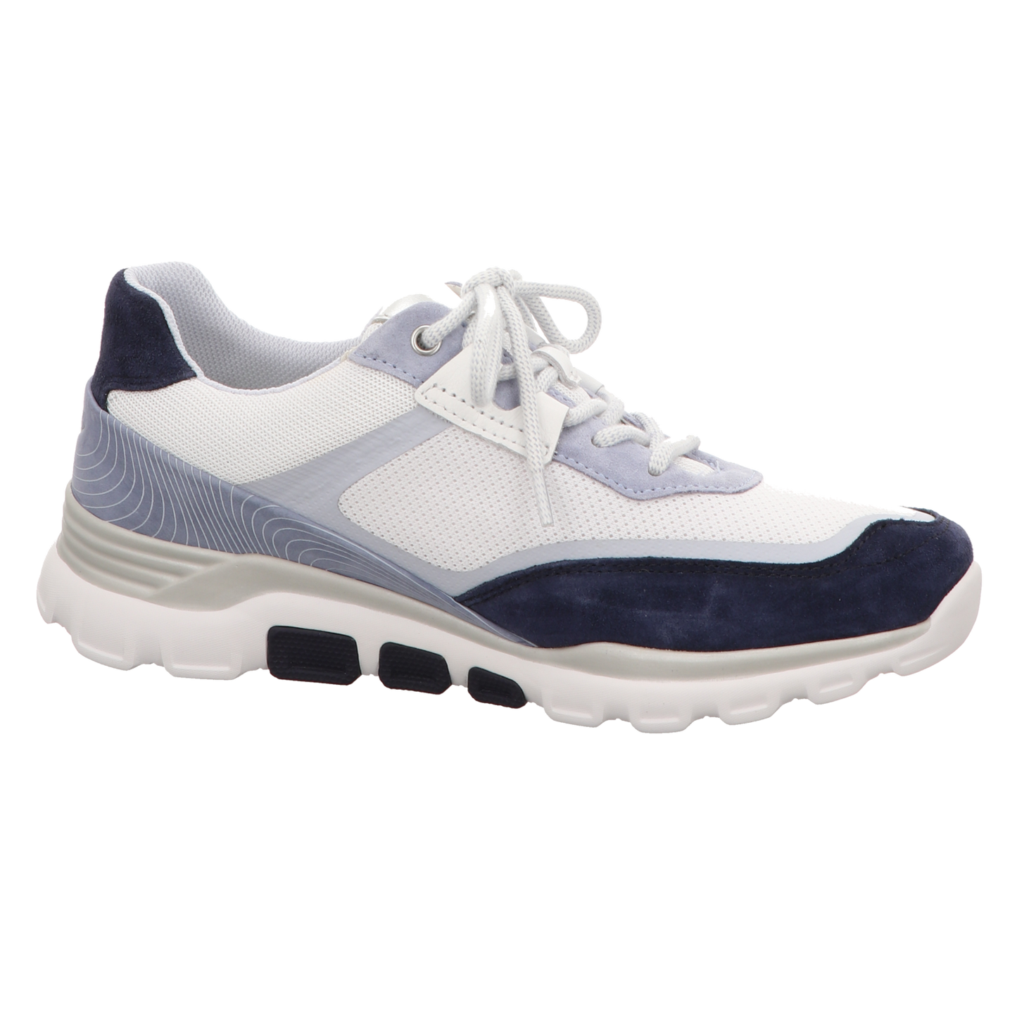 Gabor Damen Schnürschuh bequem  in weiss