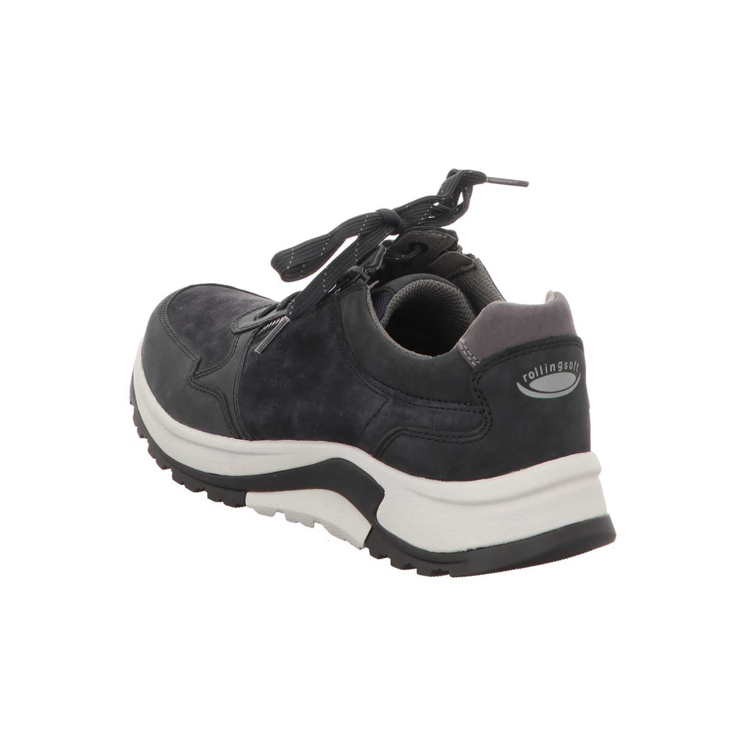 rollingsoft Herren Schnürschuh  in schwarz