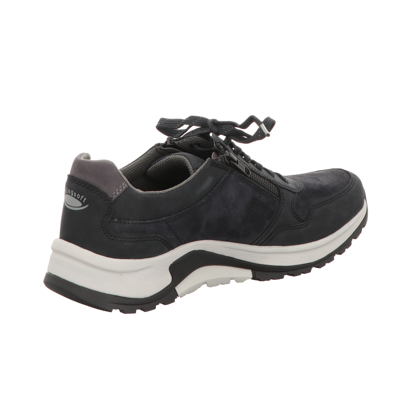 rollingsoft Herren Schnürschuh  in schwarz