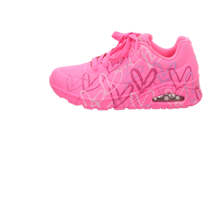 Skechers Damen Schnürschuh Uno_Goldcrown in pink