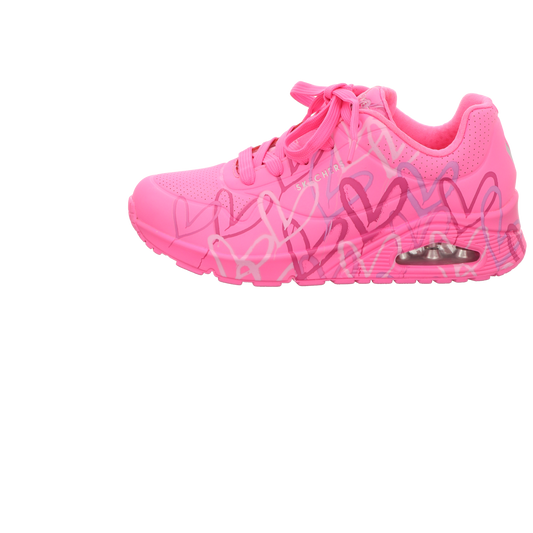 Skechers Damen Schnürschuh Uno_Goldcrown in pink