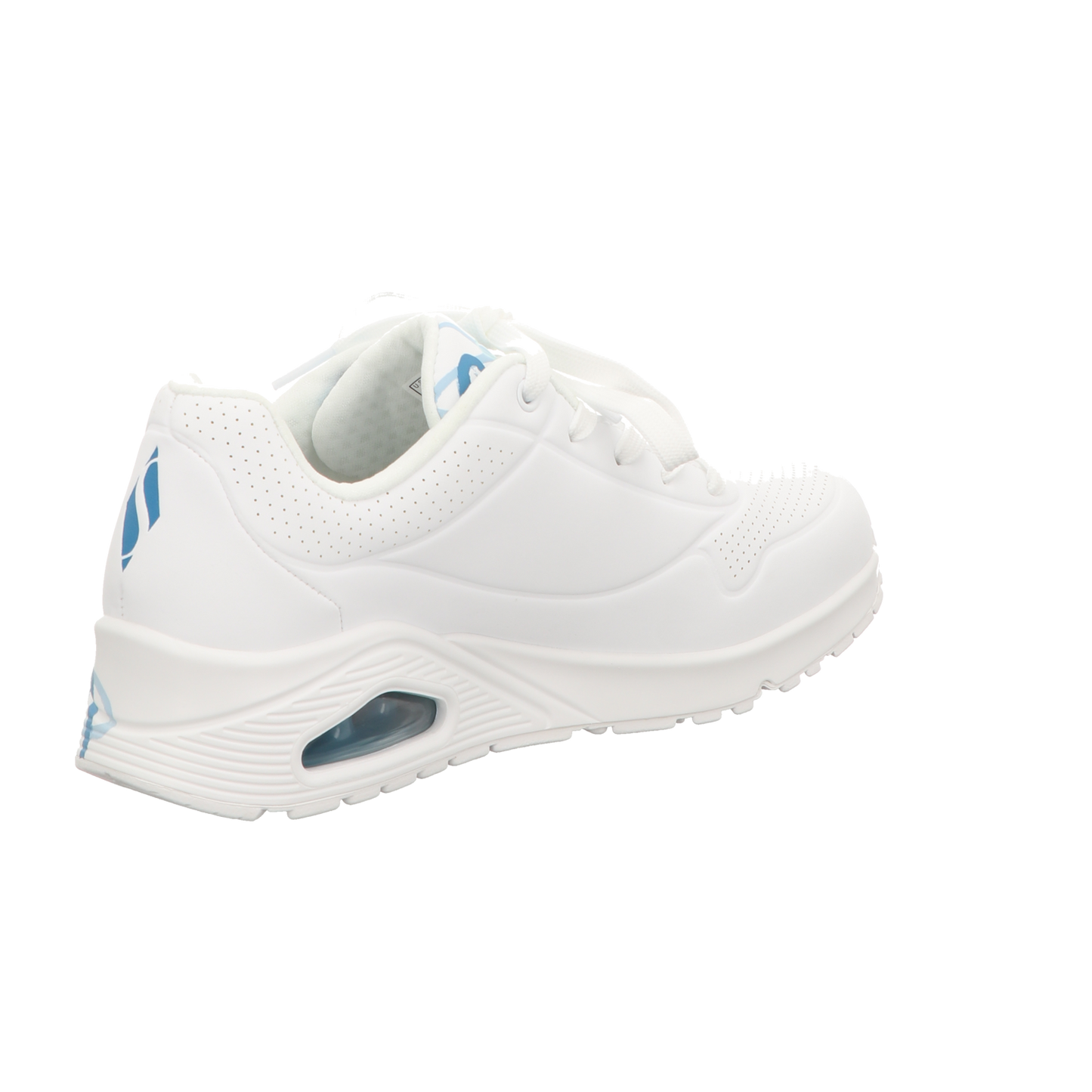 Skechers Damen Schnürschuh Uno Goldcrown in weiss