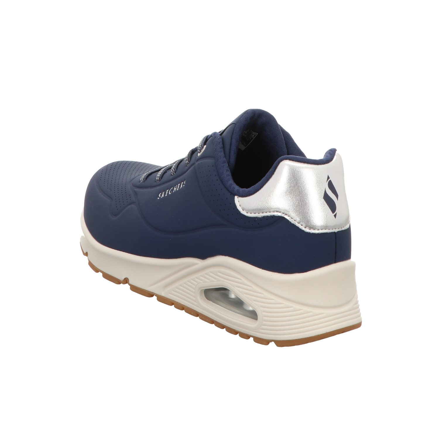 Skechers Damen Slipper Uno- Shimmer in blau