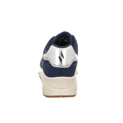 Skechers Damen Slipper Uno- Shimmer in blau