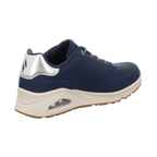 Skechers Damen Slipper Uno- Shimmer in blau