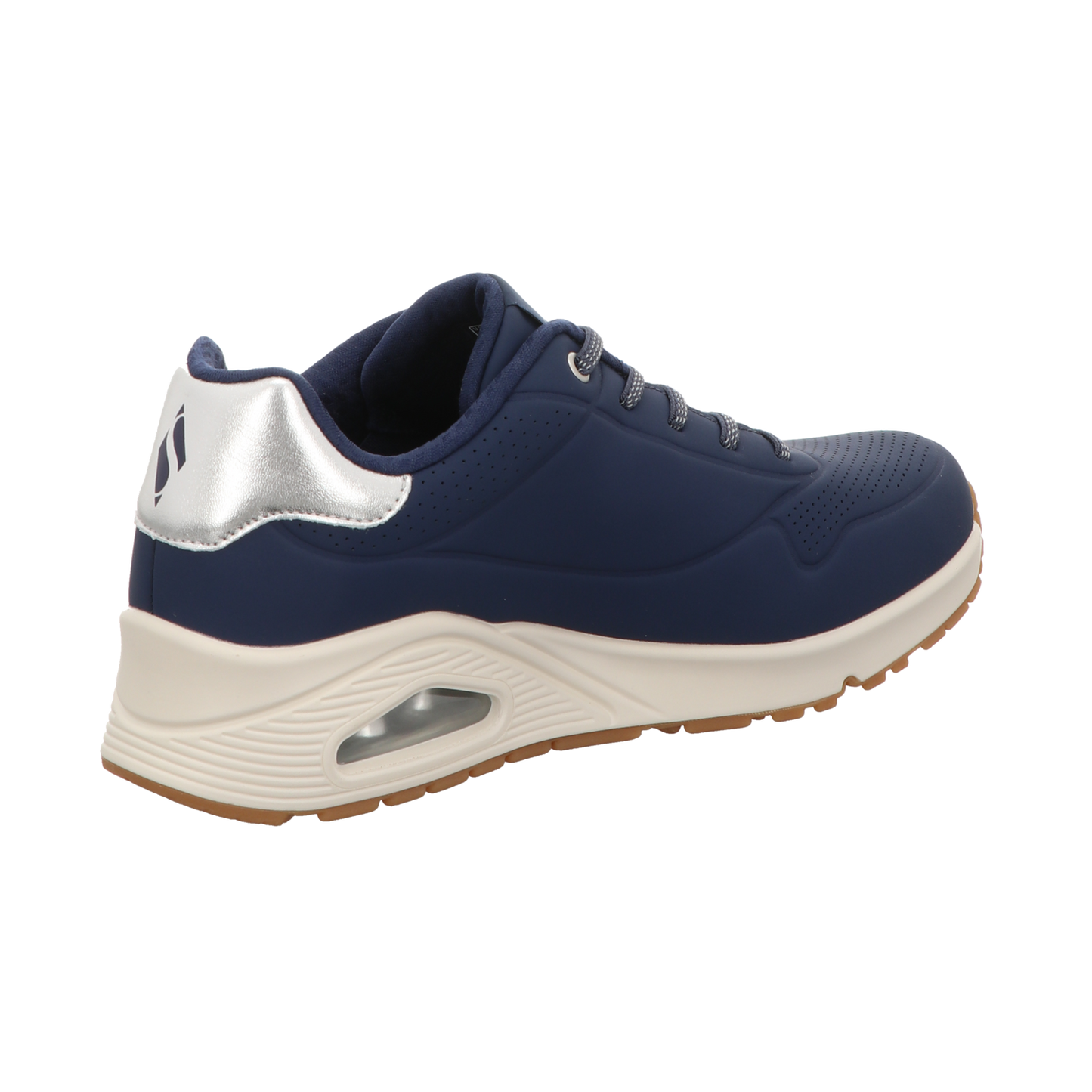 Skechers Damen Slipper Uno- Shimmer in blau