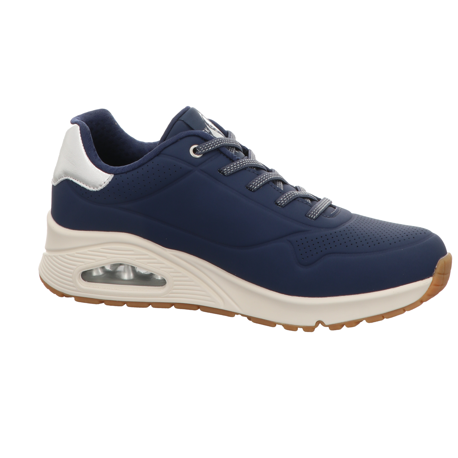 Skechers Damen Slipper Uno- Shimmer in blau