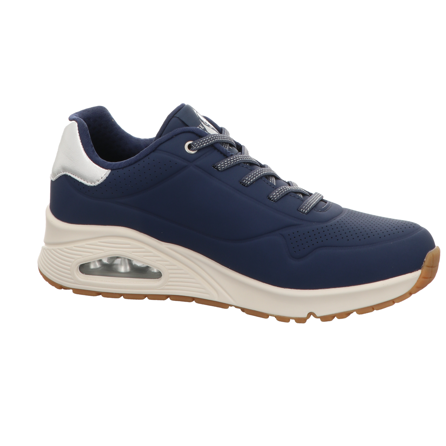 Skechers Damen Slipper Uno- Shimmer in blau