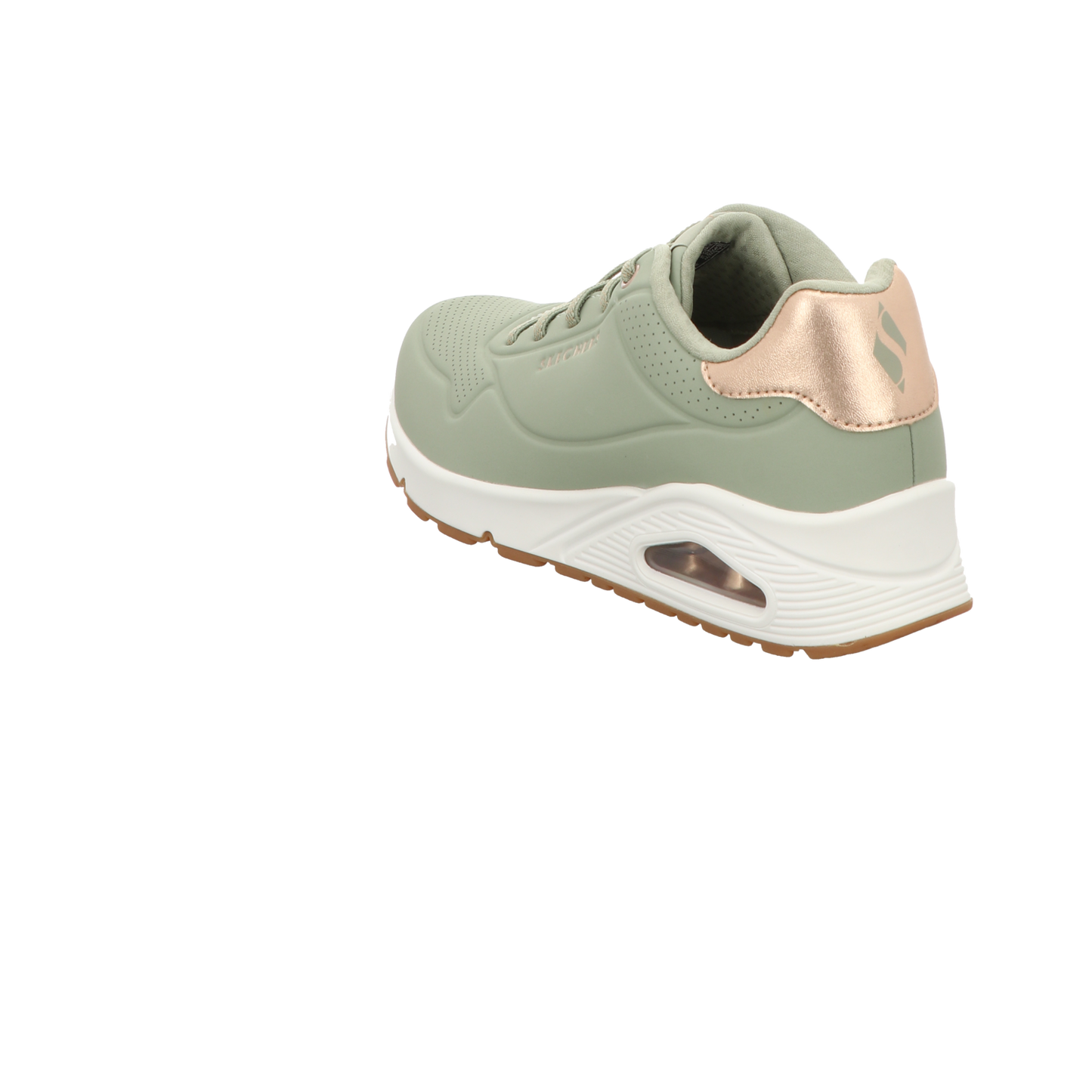 Skechers Damen Slipper Uno-Shimmer in gruen