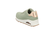 Skechers Damen Slipper Uno-Shimmer in gruen