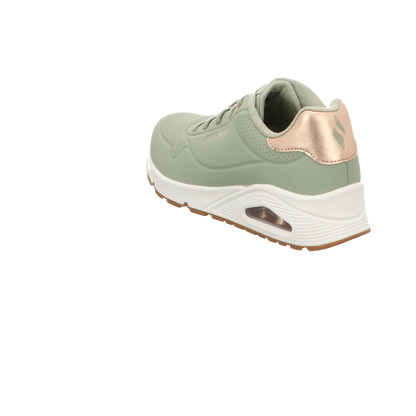 Skechers Damen Slipper Uno-Shimmer in gruen