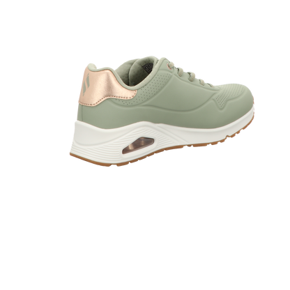 Skechers Damen Slipper Uno-Shimmer in gruen