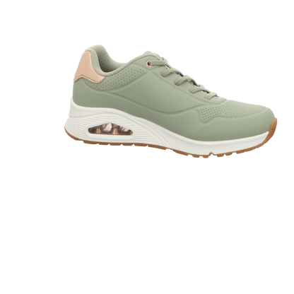 Skechers Damen Slipper Uno-Shimmer in gruen