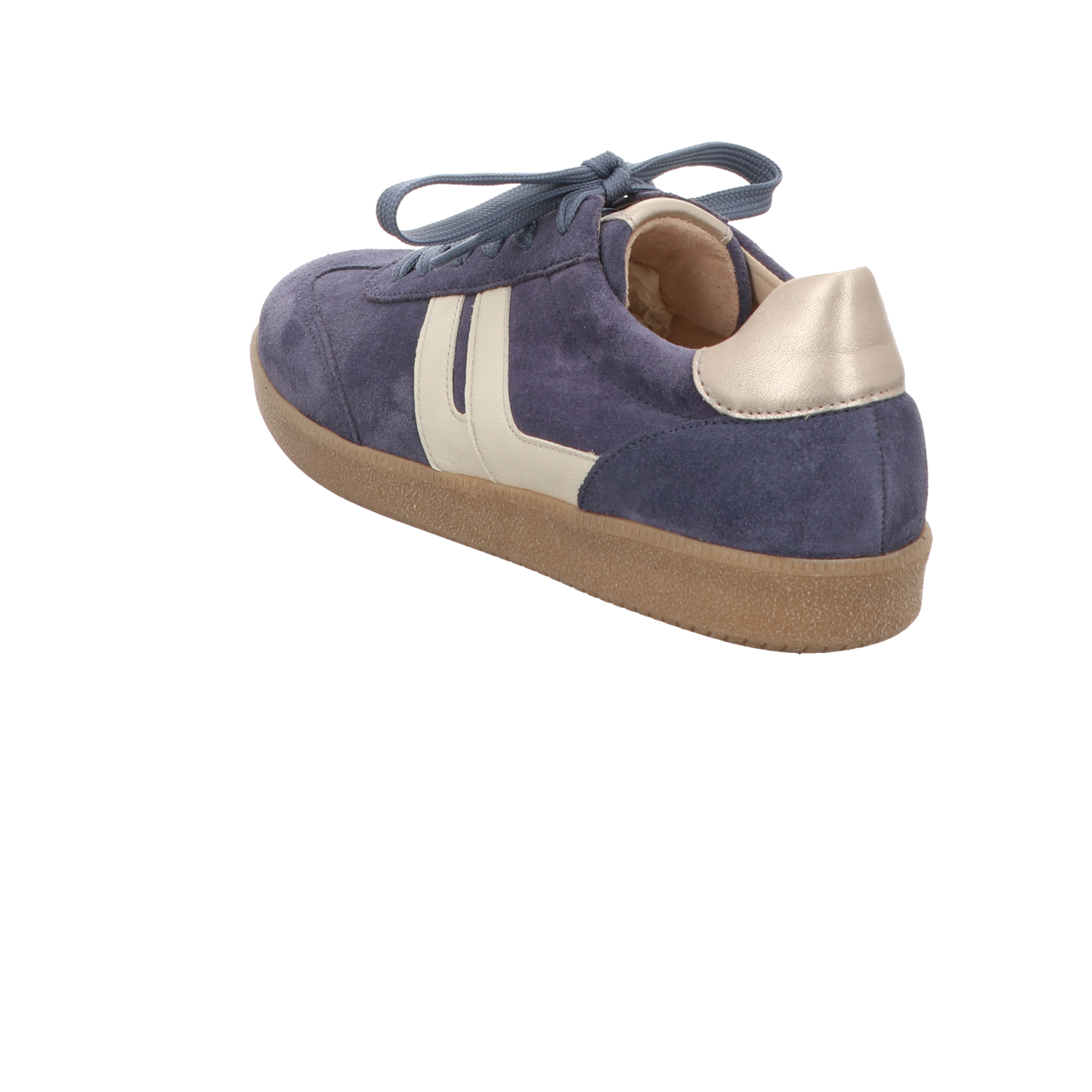 Gabor Damen Schnürschuh  in blau