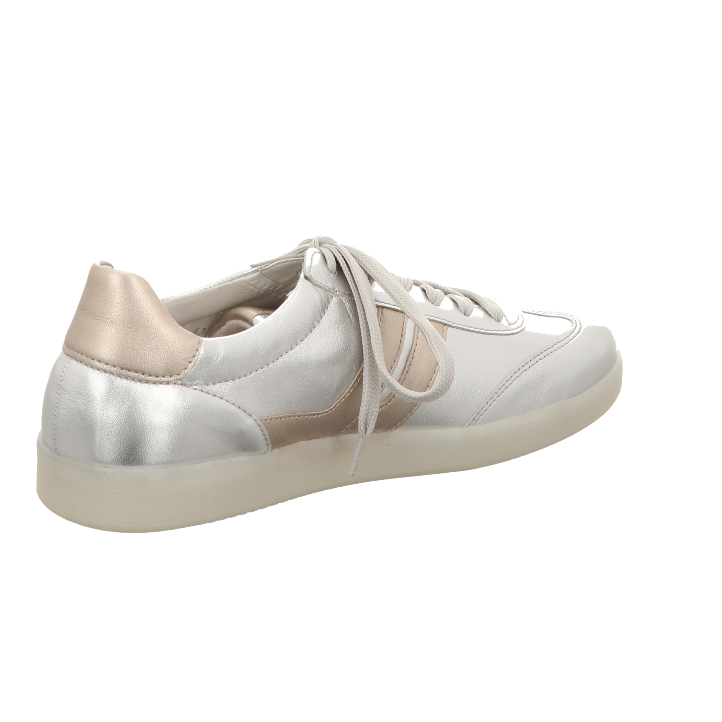 Gabor Damen Schnürschuh  in silber