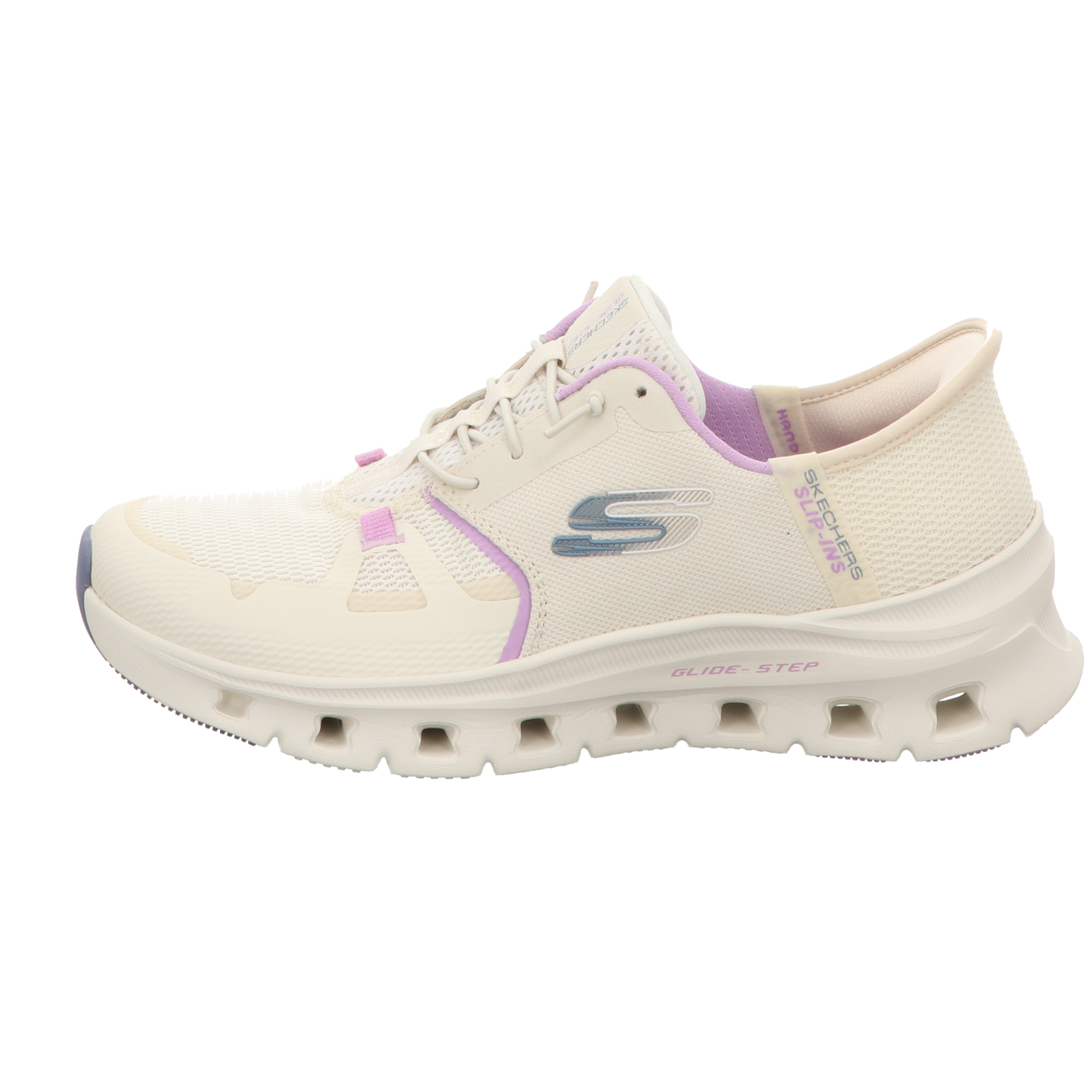 Skechers Damen Slipper Slip-Ins Glide-Step Pro in beige