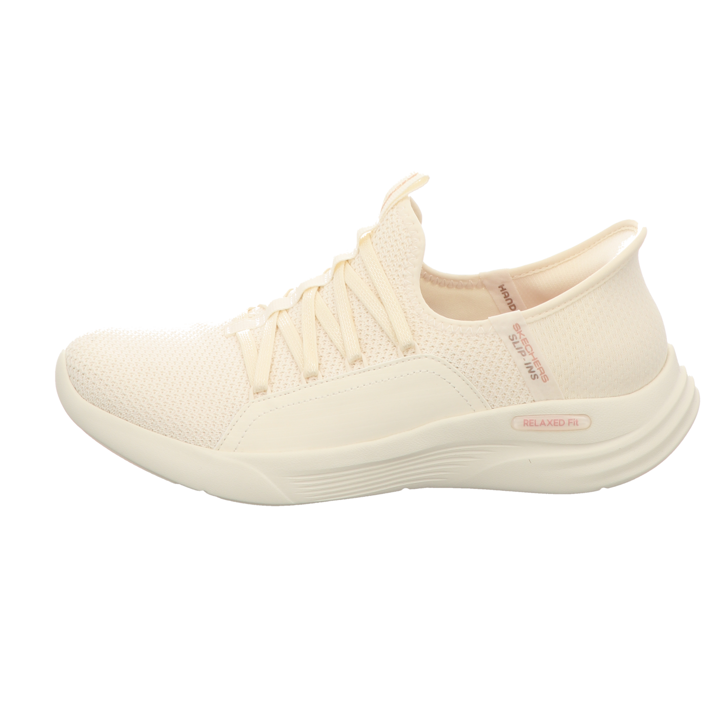 Skechers Damen Slipper Slip-Ins Relaxed Fit in weiss