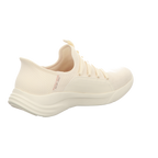 Skechers Damen Slipper Slip-Ins Relaxed Fit in weiss