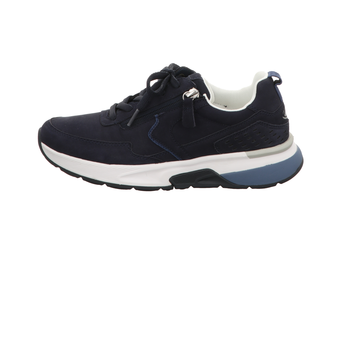 Gabor Damen Schnürschuh bequem Rolling Soft in blau