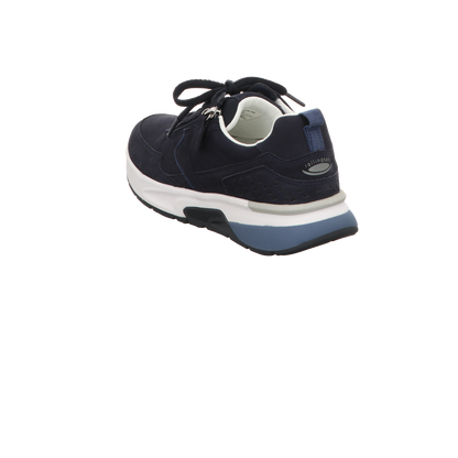 Gabor Damen Schnürschuh bequem Rolling Soft in blau