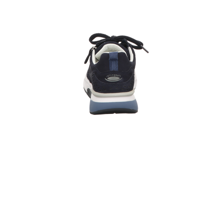 Gabor Damen Schnürschuh bequem Rolling Soft in blau