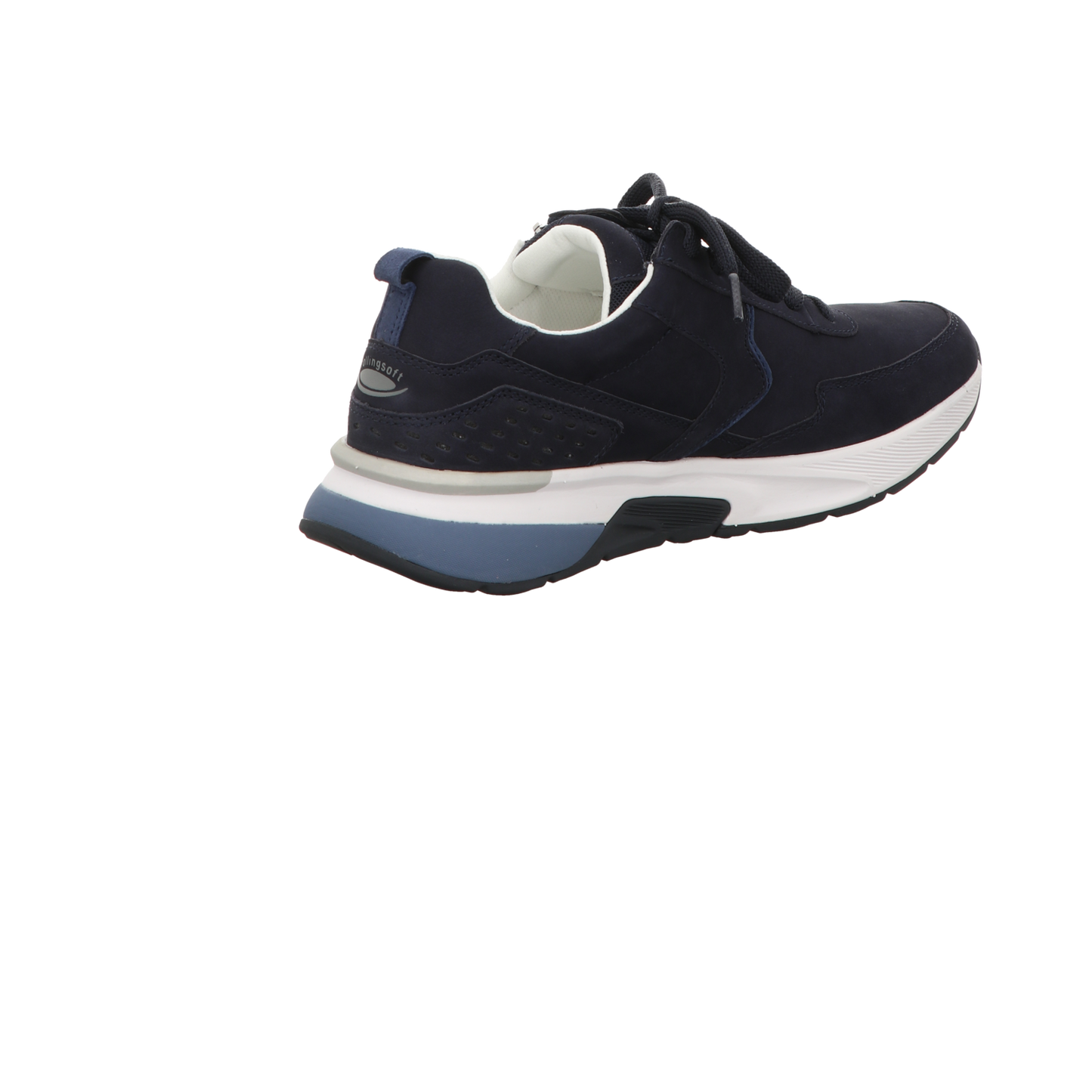 Gabor Damen Schnürschuh bequem Rolling Soft in blau