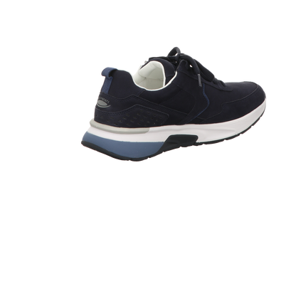 Gabor Damen Schnürschuh bequem Rolling Soft in blau