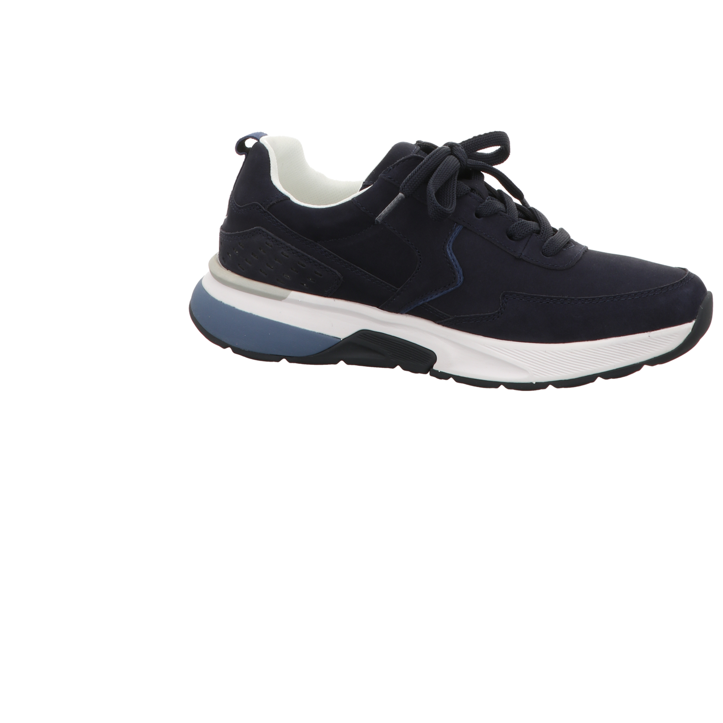 Gabor Damen Schnürschuh bequem Rolling Soft in blau