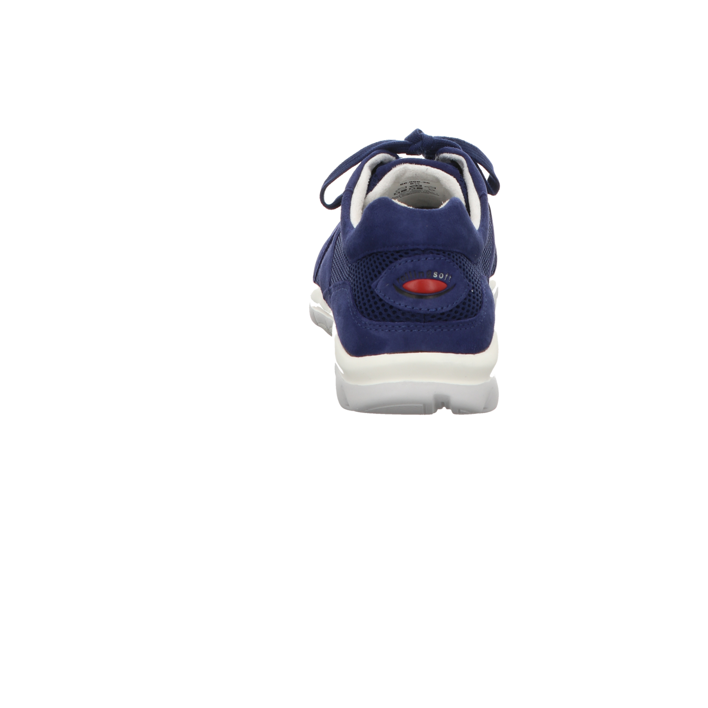 Gabor Damen Schnürschuh bequem Rolling Soft in blau