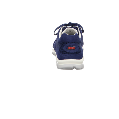 Gabor Damen Schnürschuh bequem Rolling Soft in blau