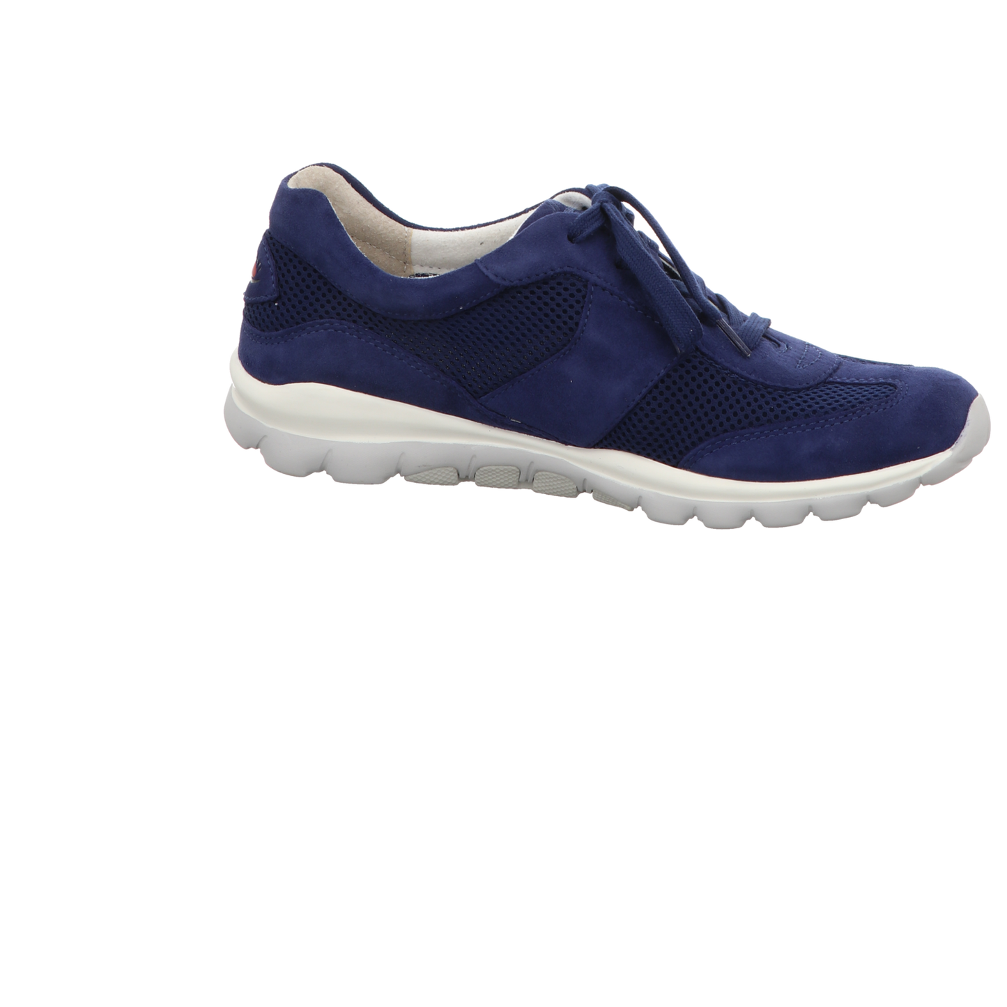Gabor Damen Schnürschuh bequem Rolling Soft in blau