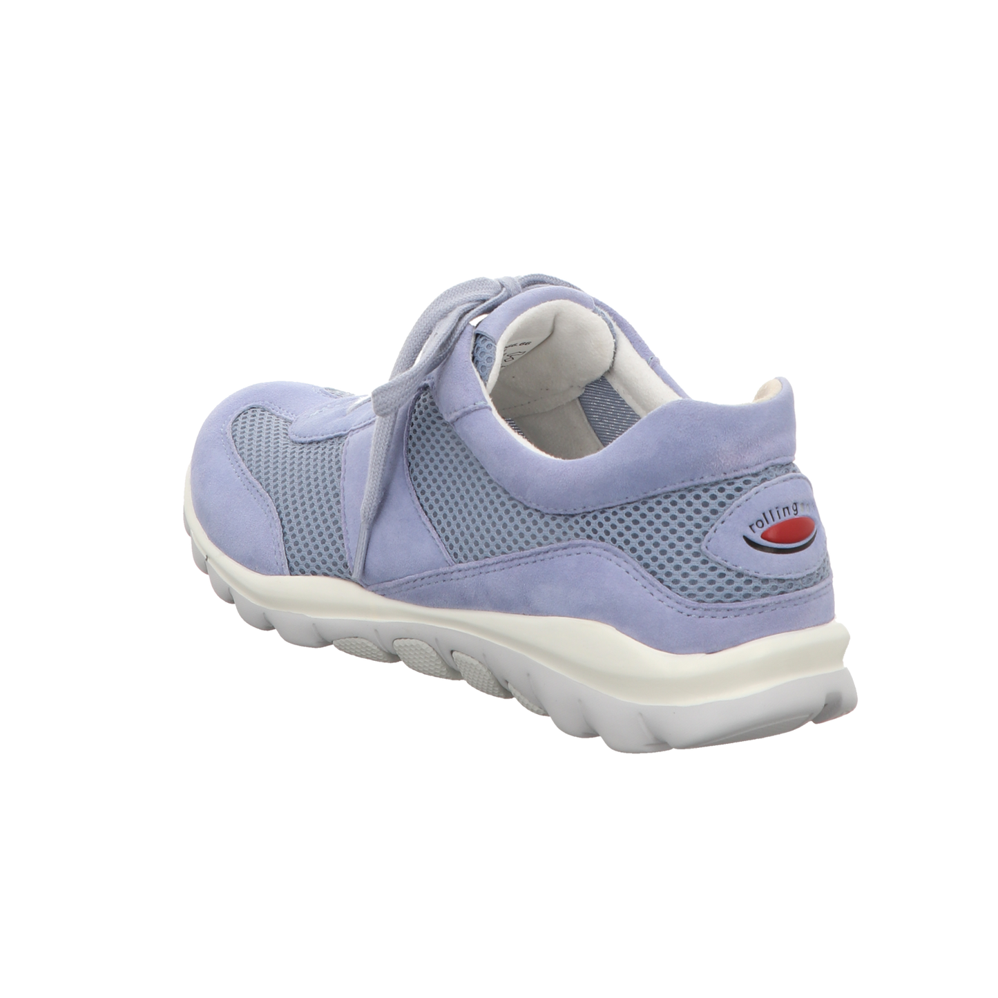 Gabor Damen Schnürschuh bequem Rolling Soft in blau