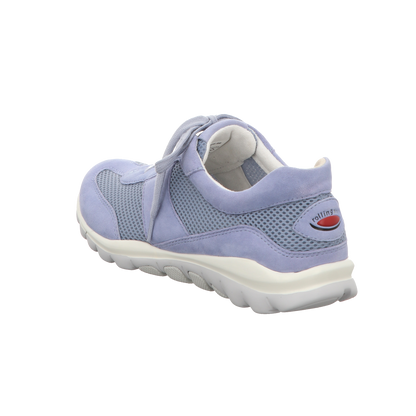 Gabor Damen Schnürschuh bequem Rolling Soft in blau