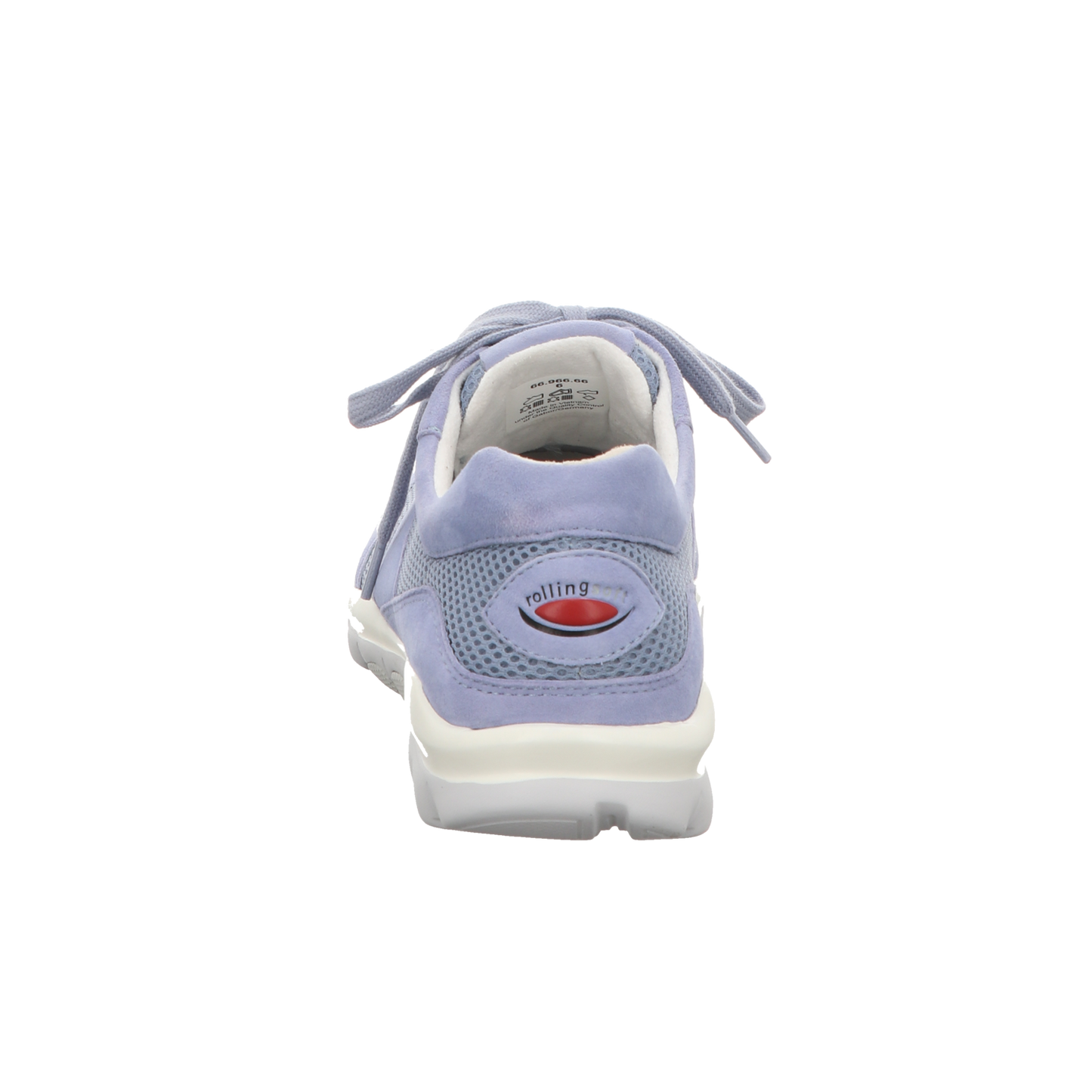 Gabor Damen Schnürschuh bequem Rolling Soft in blau