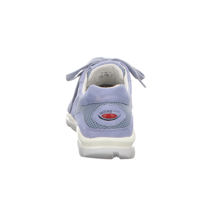 Gabor Damen Schnürschuh bequem Rolling Soft in blau