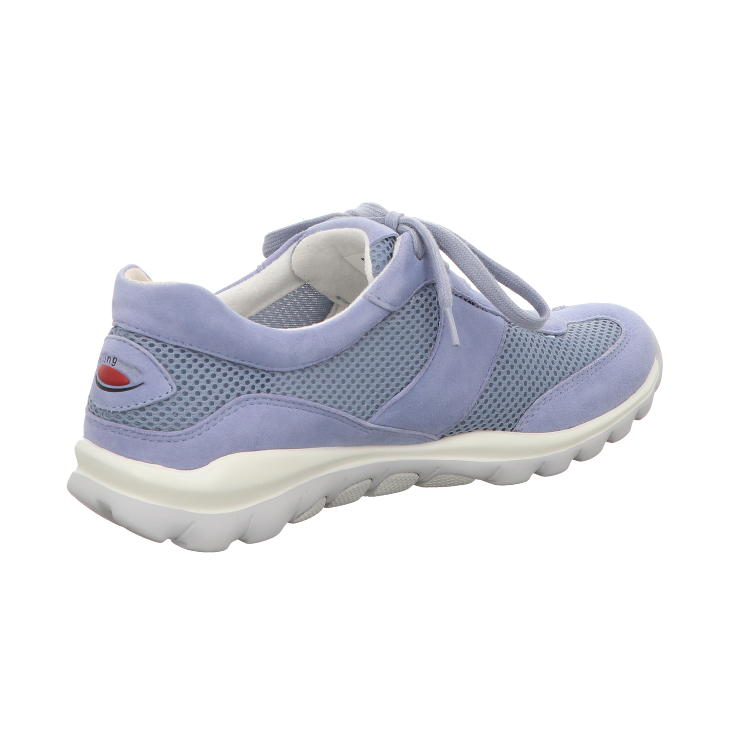 Gabor Damen Schnürschuh bequem Rolling Soft in blau