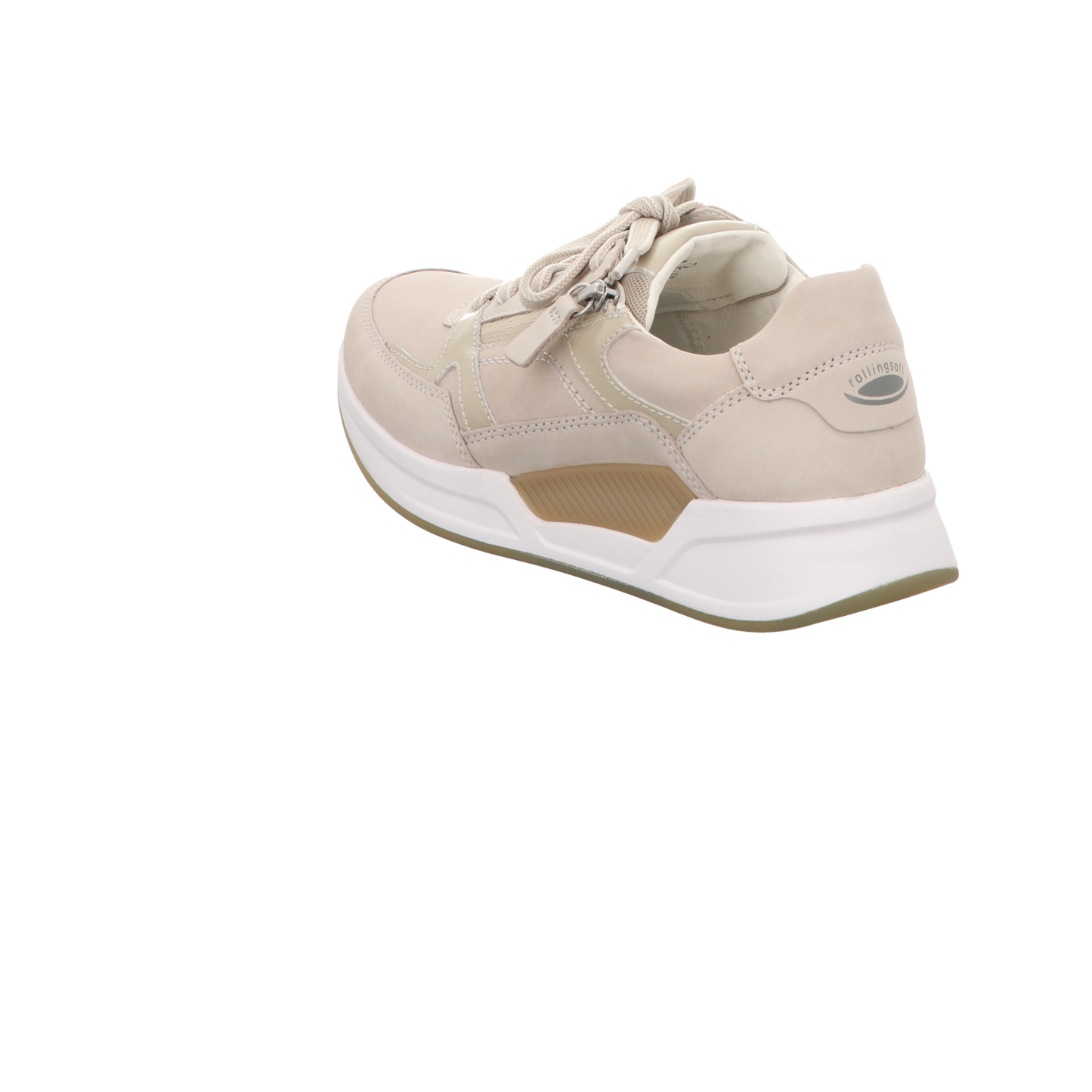 Gabor Damen Schnürschuh bequem Rolling Soft in rosa