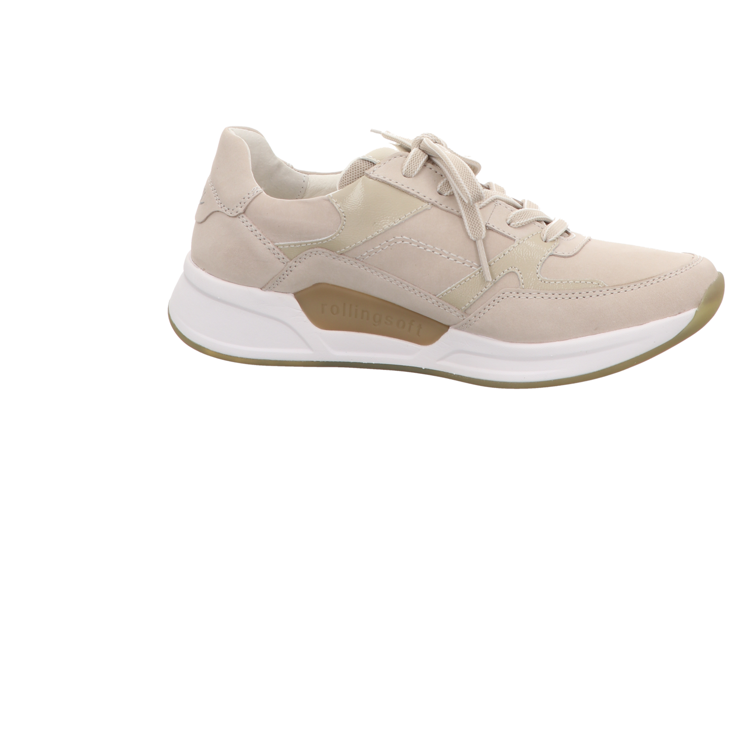 Gabor Damen Schnürschuh bequem Rolling Soft in rosa