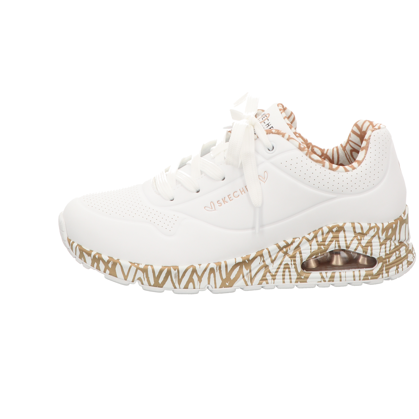 Skechers Damen Schnürschuh  in weiss