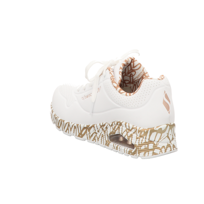 Skechers Damen Schnürschuh  in weiss