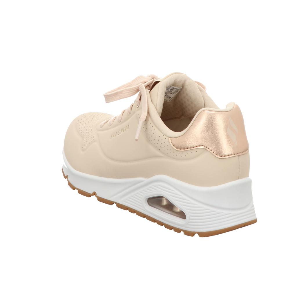 Skechers Damen Schnürschuh Uno Golden Air in beige