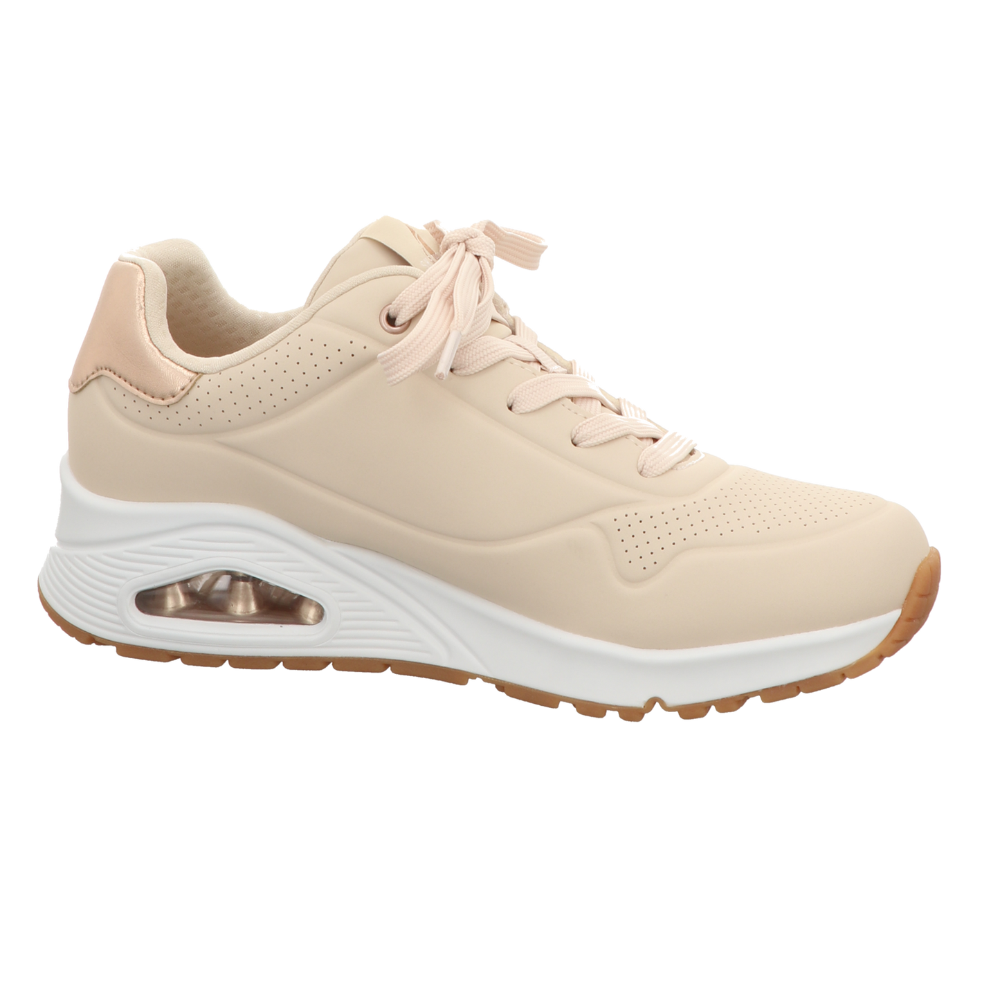 Skechers Damen Schnürschuh Uno Golden Air in beige