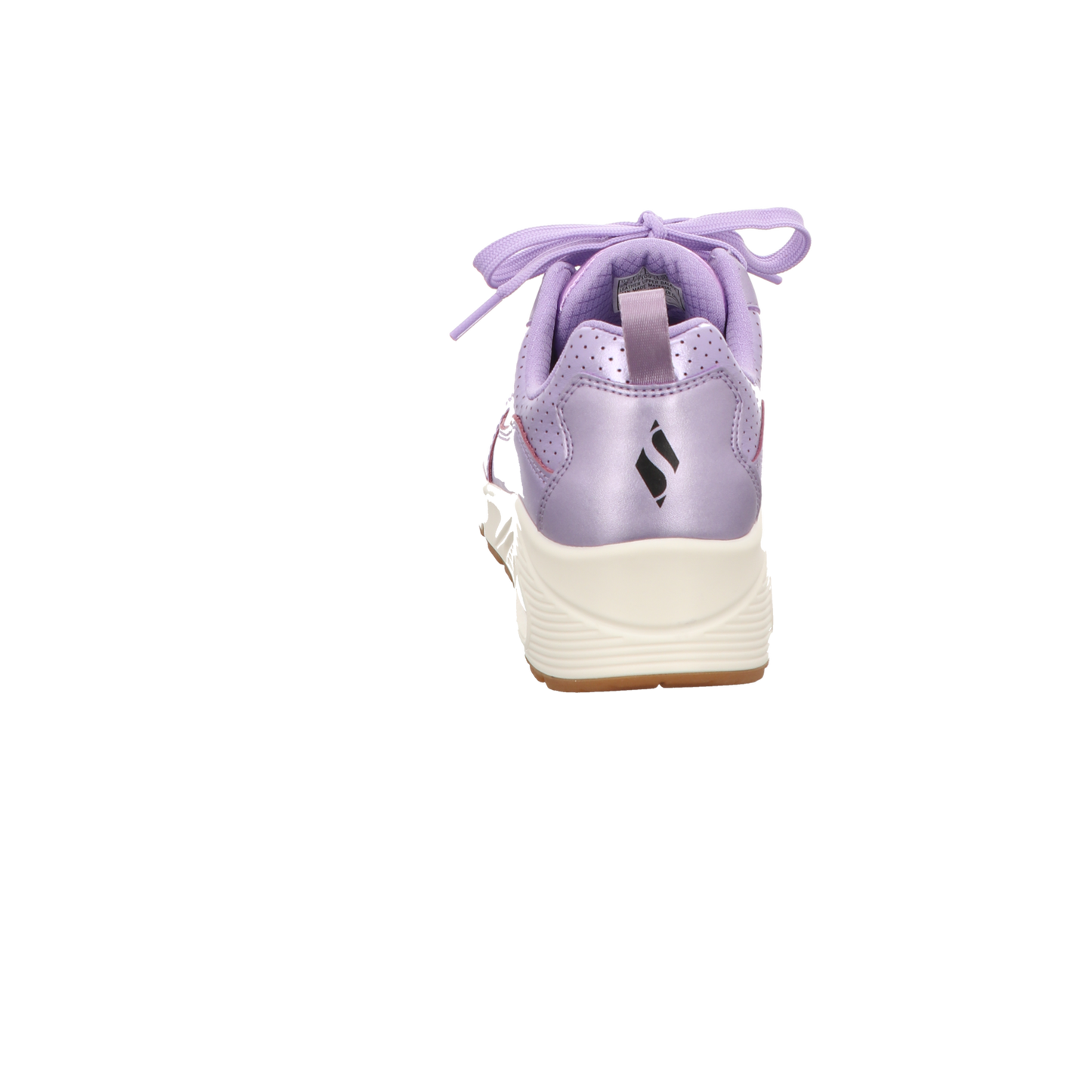 Skechers Damen Schnürschuh Uno Metallixs in lila