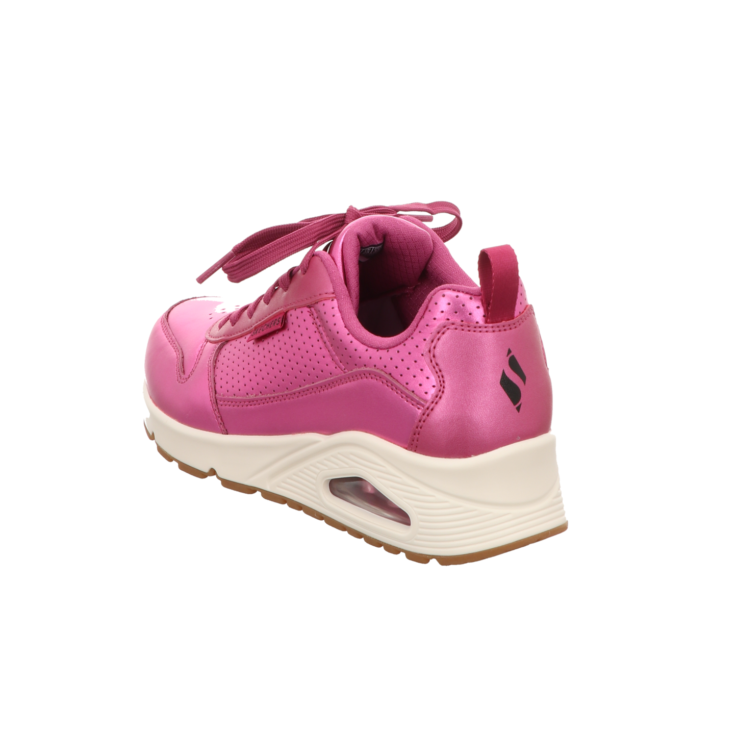 Skechers Damen Schnürschuh Uno Metallics in lila