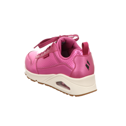 Skechers Damen Schnürschuh Uno Metallics in lila
