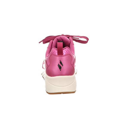 Skechers Damen Schnürschuh Uno Metallics in lila