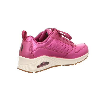 Skechers Damen Schnürschuh Uno Metallics in lila