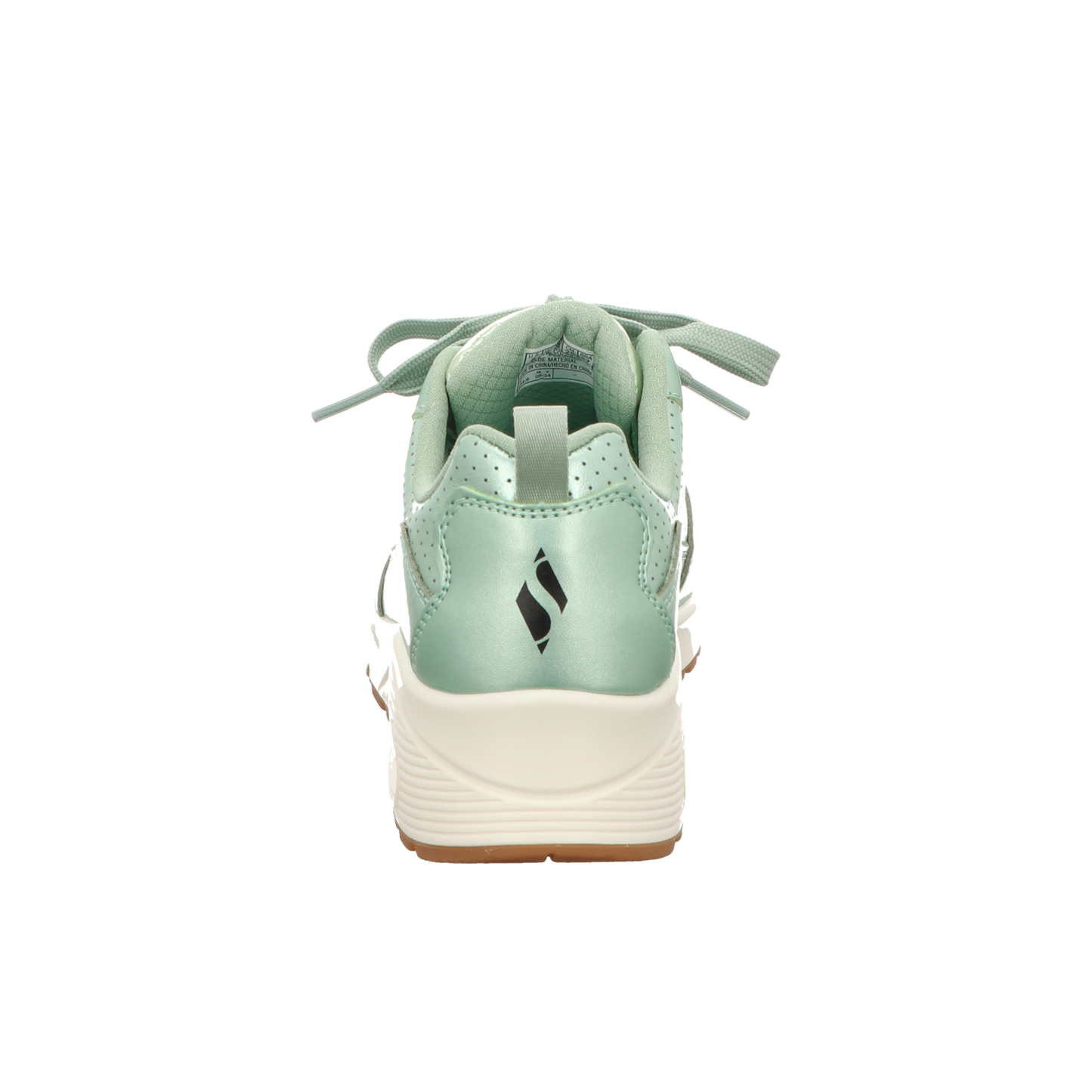 Skechers Damen Schnürschuh Uno Metallixs in gruen