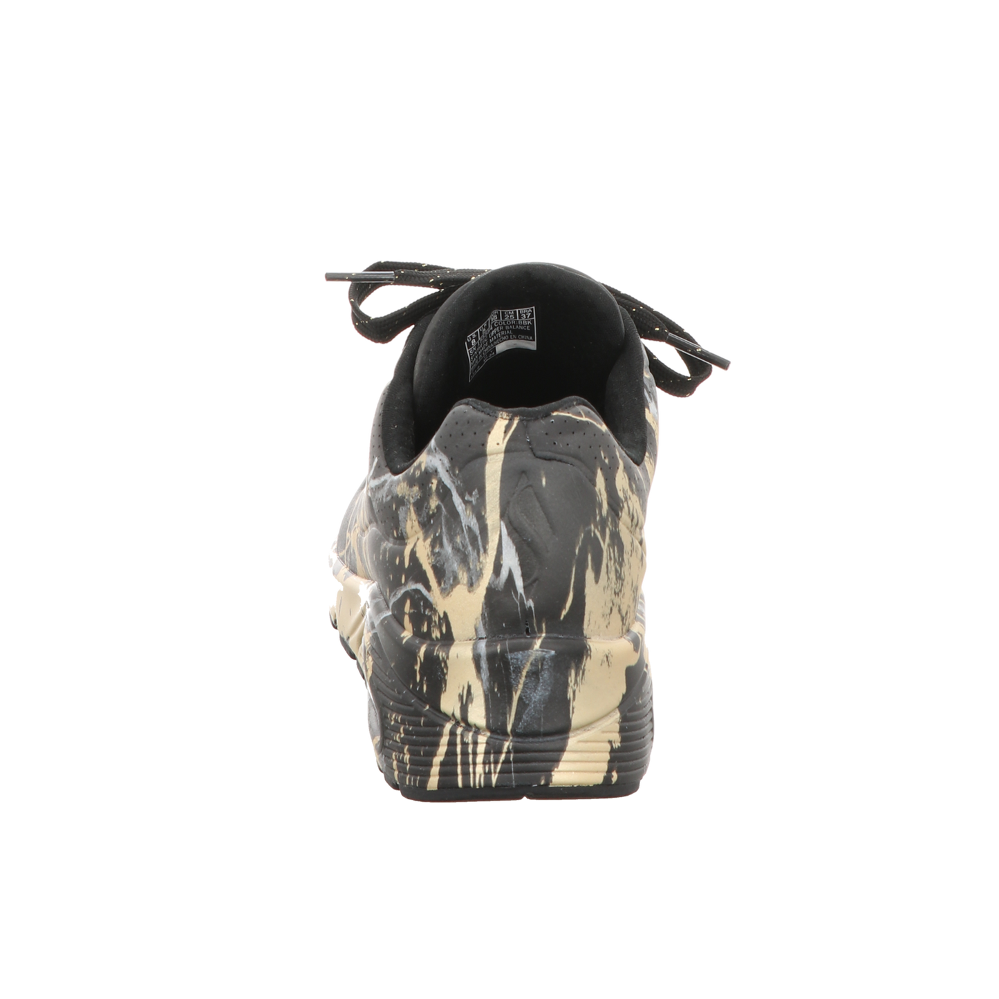 Skechers Damen Schnürschuh Uno Marbel Marvel in schwarz